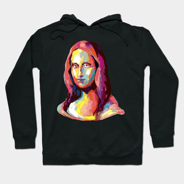 Mona Lisa Hoodie by mailsoncello